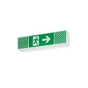 Rettungszeichenleuchte EKW 18 m, einseitig, weiß