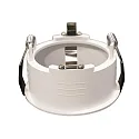 Accessory for IMPLEMENT lamp (BRUM-12391173) - ring for deep recessed mounting, DA 8.9cm, structured white