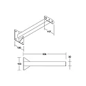 Zubehör für MATRIX MICRO - Masthalterung