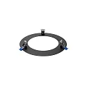 Reduzierring zu Einbaudownlight APOLLO MEGA, Ø 32 cm, Stärke 0,15 cm, mit 3 Befestigungsfedern, silber