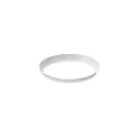 Deko-Ring für Outdoor LED Decken-/Wandleuchte MAKIRA - Ø 25cm, Recycling-PC, strukturweiß