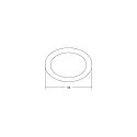 Brumberg ring MUNA MICRO round, black matt