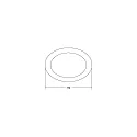Brumberg Zubehör für LED Einbau-Downlight MUNA MINI - Abdeckring / Vorsatz-Element, rund, schwarz matt