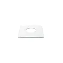 Wechselabdeckung zu Einbaudownlight CHOOOSE 39255, eckig, weiß matt