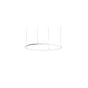 LED Pendelleuchte ANDROS IN, Ringform, Ø 120cm, CRi >90, UGR <22, Matter dimmbar, 90W 4000K, strukturweiß