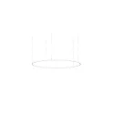 LED Pendelleuchte ANDROS IN/OUT, Ringform, Ø 180cm, CRi >90, UGR <22, Casambi dimmbar, 130W 3000K, strukturweiß