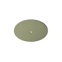 acoustical element SILENTIUM (SMOOTH) 59.5CM round, symmetrical, sage green
