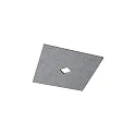acoustical element SILENTIUM (SMOOTH) 89.5CM square, symmetrical, grey
