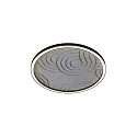 Akustik-Element SILENTIUM für LED Pendel-Ringleuchte DEVON (Ø 120cm / 3.5cm, direkt ), STRUKTUR, rund, Ø 112cm, grey