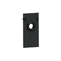 Endstück zu 48V-Stromschiene PEPA, HOCH (BRUM-88488xx), schwarz, mit Leitungsauslass Ø 0.8cm, offen