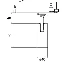 Brumberg LED Schienenstrahler TRAXX MICRO 230V AC, 50 Hz, 9,4W, 30°, 3500K, 1252lm, CRI > 90, rund, drehbar, silber