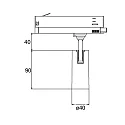 Brumberg LED 3-Phasen Strahler TRAXX MICRO, 30°, 11W, 1385lm, IP20, 230V AC, 50 Hz, CRI > 90, rund, drehbar, 3000K, weiß