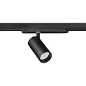 LED Schienenstrahler TRAXX MICRO 230V AC, 50 Hz, 9,4W, 40°, 3500K, 1074lm, CRI > 90, rund, drehbar, schwarz