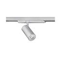 LED 3-Phasen Strahler TRAXX MINI, 60°, 14,5W, 1756lm, IP20, 230V AC, 50 Hz, CRI > 90, rund, drehbar, 3000K, silber