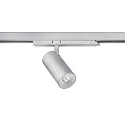 LED Schienenstrahler TRAXX MIDI 230V AC, 50 Hz, 23W, 25°, 3500K, 2962lm, CRI > 90, rund, drehbar, silber