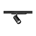 LED 3-Phasen Strahler TRAXX MIDI, 30°, 21W, 2672lm, IP20, 210 V AC, 50 Hz, CRI > 90, rund, drehbar, 3000K, schwarz