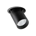 LED Einbaustrahler TRAXX MAXI 230V AC, 50 Hz, rund, CRI > 90, 26,4W, 40°, 4000K, 3556lm, schwarz
