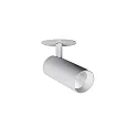 LED Halbeinbaustrahler TRAXX MICRO, 30°, 11W, 1365lm, IP20, 230V AC, 50 Hz, CRI > 90, DALI dimmbar, rund, 4000K, silber