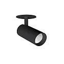 LED Halbeinbau-Richtstrahler TRAXX MICRO, 230V AC, 50 Hz, 9,4W, 60°, 4000K, 1176lm, CRI > 90, rund, schwarz