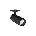 LED Halbeinbaustrahler TRAXX MIDI, 25°, 21W, 2702lm, IP20, 210V AC, 50 Hz, CRI > 90, DALI dimmbar, rund, 3000K, schwarz