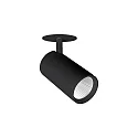 LED Halbeinbaustrahler TRAXX MAXI, 20°, 24W, 2947lm, IP20, 230V AC, 50 Hz, CRI > 90, DALI dimmbar, rund, 4000K, schwarz