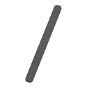 Hausnummer „ / “, Höhe 16cm, Edelstahl, anthrazit