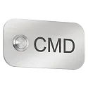 CMD Creative Metalldesign Gravur für Klingelplatte, 11 x 6cm (Art.-Nr. CMD-103, Edelstahl))