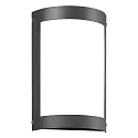 Outdoor LED Wandleuchte mit Bewegungsmelder, IP44, 12W 3000K 1200lm, Edelstahl / Opalglas, anthrazit