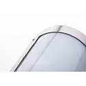 Outdoor LED wall luminaire 16/3, IP44, 12W 3000K 1200lm, stainless steel / opal glass