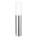 Outdoor Stehleuchte AQUA PAULO, IP44, zylindrisch, 60cm, E27, Edelstahl / Opalglas, anthrazit