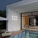 CMD Creative Metalldesign Outdoor LED wall luminaire, Up&Down, angular, IP65, 10W 3000K 800lm, anthracite