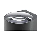 CMD Creative Metalldesign Outdoor LED Wandleuchte, IP65, Up&Down, mit Linsenoptik, 12W 3000K 891lm, anthrazit