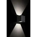CMD Creative Metalldesign Outdoor LED wall luminaire, 2-side beam, adjustable beam angle, 12W 3000K