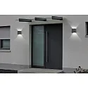 CMD Creative Metalldesign Outdoor LED wall luminaire, 2-side beam, adjustable beam angle, 12W 3000K