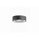 Outdoor LED Downlight, IP65, Down, mit Linsenoptik, 6W 3000K 650lm 95°, anthrazit