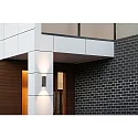 CMD Creative Metalldesign outdoor wall luminaire 20CM up / down, high IP65, anthracite 