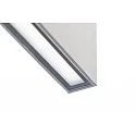 CMD Creative Metalldesign Outdoor LED Wandleuchte, IP54, 17cm, Up/Down, 10W 3000K 755lm 120°, Milchglas, Edelstahl