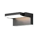 Outdoor LED Wandleuchte, IP54, 20W 3000-6000K (CCT Switch) 1498lm, Kopf 355° drehbar, Alu anthrazit / PC-Diffusor