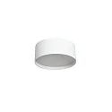 LED Outdoor Downlight Ø 12cm, IP44, 15W 3000/4000/6000K (CCT Switch) 1140lm 120°, Aluminium / PC, weiß