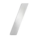 Hausnummer „ / “, Höhe 25cm, Edelstahl, gebürstet