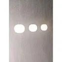 Casablanca Pendelleuchte ACAI, Ø16cm, 1-flammig, E27, IP20, opalweiß matt, Pendel weiß matt