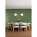 pendant luminaire ACAI 26 2 flames E27 IP20, mat, opal white dimmable