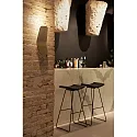 Casablanca LED Wandleuchte ASHIYA, indirekt, Aluminium handgebürstet, dimmbar, Bronze matt