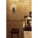 Casablanca LED Wandleuchte ASHIYA, indirekt, Aluminium handgebürstet, dimmbar, Bronze matt