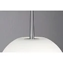 Casablanca Pendelleuchte BALL, IP20, 1-flammig, E27, opal weiß-matt