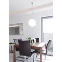 Casablanca Pendelleuchte MUREA, IP20, 1-flammig, E27, Opal weiß-matt