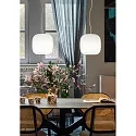 Casablanca Pendant luminaire MUREA, 2x E27, IP20, opal white matt