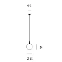 Casablanca Pendant luminaire MUREA, E27, IP20, opal white matt