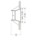 Deko-Light Deckeneinbauring ARKTUR, RUND, 12V DC, GU5.3 (MR16), max. 50W, 30° neigbar