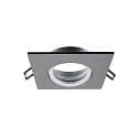Einbaustrahler SAMSOLA MAX, eckig, IP20, aluminium